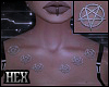 Hex Penta Chest Piercing