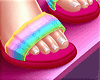 🌈Pride cherry heels