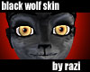 Black Wolf Skin