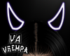 va. neon purple horns F