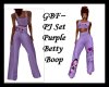 GBF~PJ Set Betty Boop Pr