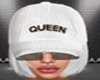 Queen Wht Hair Hat