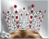Red White Diamond Crown
