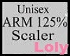 Arm 125% Scaler