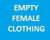 Empty Fem Clothing index