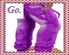pants violet