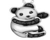 panda onyx necklace