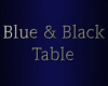 Blue & Black Table