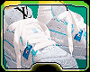 Blue lv shoes