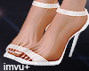 ✨ Bright White Heels