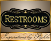 I~Restrooms Sign