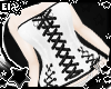 . white laced corset
