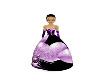 {S} Purple Heart gown