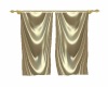 Gold curtains