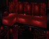 Spooky Bones Red Sofa