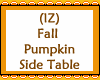 Fall Pumpkin Flora Table