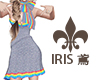 rainbow dress|IRIS