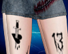 13 leg tattoos RL