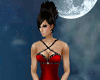 *S* Allegra Gown Red