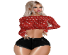 Red Jumper and shorts