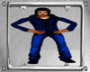 [EZ] blue full outfit