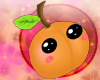 Chibi Peach HairClip