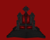 Gothic couple throne