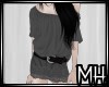[MH] Sexy Dress Grey