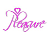 neon sing pleasure
