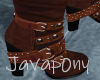 Jeweled Strap Boots