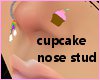 mmm Cupcake Nose Stud