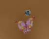 Piercing- Pink Butterfly