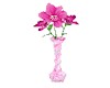 (LA) Pink Flowers Vase