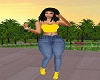DBee Yellow Full outfit