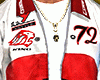 Red White Sport Jacket
