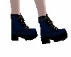 blue female boots