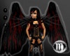 M! doom black/blod wings