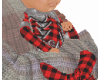 Plaid New born baby