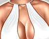 N.Y  White Metalic Dress