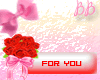 for u babe, flowers tag