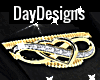 Gold Animated Heart Belt