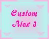 :3 Custom AIex 3