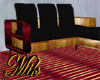 !!Mik! Black gold couch