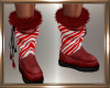 Candy Cane Boots