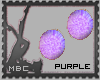 Purple Chest Piercing