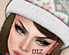 !!D Xmas Beanie White