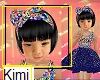 Kids Blue Kimi Bow