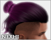 ♔ Toby Manbun Purple