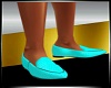 MNL Neon Teal Loafers