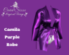 Camila Purple  Robe